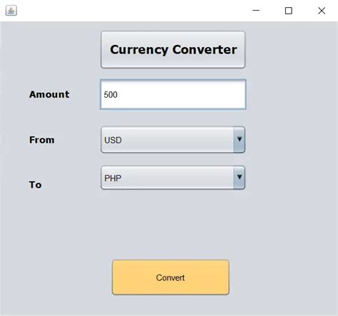 currency converter java|currency.